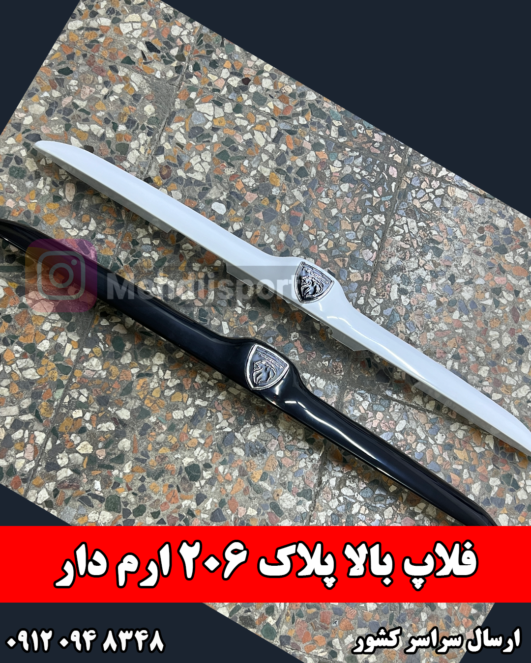 فلاپ صندوق 206 آرم دار