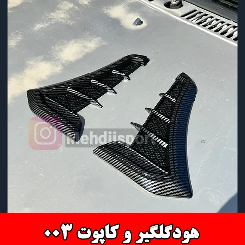 هود گلگیر و کاپوت کربن کد003